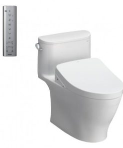 Bồn cầu 1 khối nắp điện tử Washlet TOTO MS887RW11 (MS887W11)