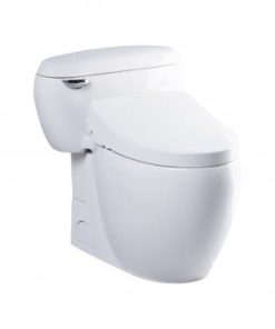 Bồn cầu 1 khối Nắp điện tử Washlet Toto MS366W11