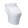 Bàn cầu 1 khối nắp rửa điện tử Washlet Toto MS887RW6 (MS887W6)
