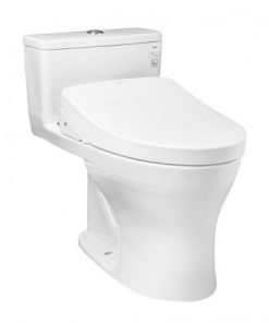 Bàn cầu 1 khối nắp điện tử Washlet TOTO MS855CDW12
