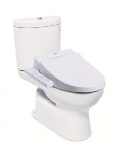 Bàn cầu 2 khối nắp điện tử Washlet TOTO CS325DRW7