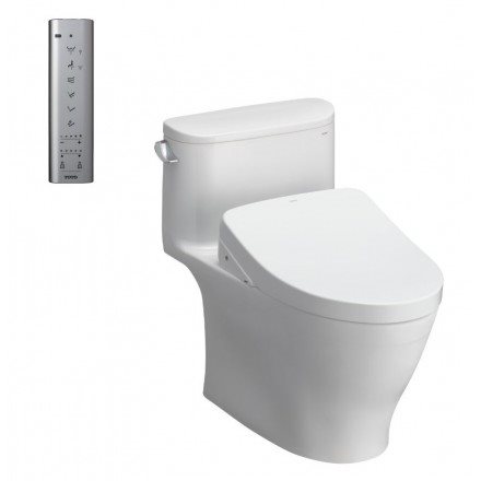 Bồn cầu nắp điện tử TOTO MS887CRW12 (MS887CW12)