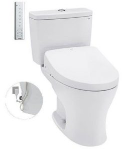 Bàn cầu 2 khối nắp điện tử TOTO CS735DW11