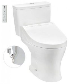 Bàn cầu 2 khối nắp điện tử TOTO CS735DW14