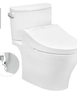 Bàn cầu 2 khối nắp điện tử TOTO CS767RW14