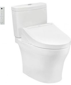 Bàn cầu 2 khối nắp điện tử TOTO CS769CDRW15