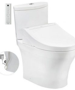 Bàn cầu 2 khối nắp điện tử TOTO CS838DW14