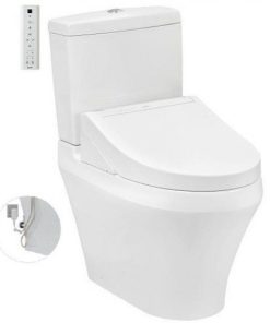 Bàn cầu 2 khối nắp điện tử TOTO CS948DW14