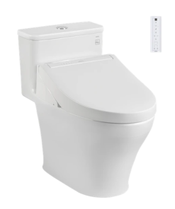 Bồn cầu một khối MS857CDW15 kèm nắp rửa điện tử WASHLET dòng C5 – TCF24460AAA