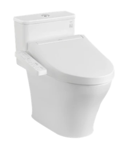 Bồn cầu một khối MS857CDW17 kèm nắp rửa điện tử WASHLET dòng C2 – TCF23460AAA