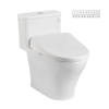Bồn cầu một khối MS857CDW23 kèm nắp rửa điện tử WASHLET dòng S7 – TCF47360GAA