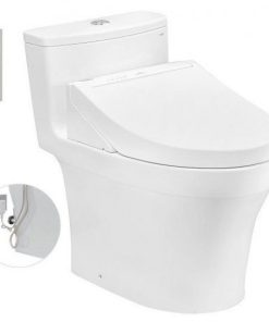 Bàn cầu 1 khối nắp điện tử TOTO MS885DW14