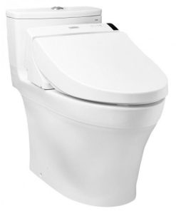 Bàn cầu 1 khối nắp điện tử TOTO MS885DW6