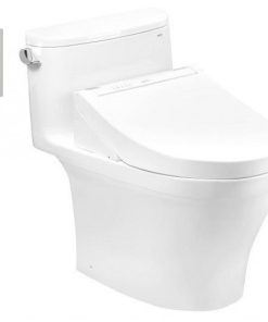 Bàn cầu 1 khối nắp điện tử TOTO MS887CRW15