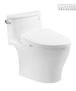 Bồn Cầu Điện Tử TOTO MS887CRW23 Nắp Rửa Washlet TCF47360GAA S7 Giấu Dây