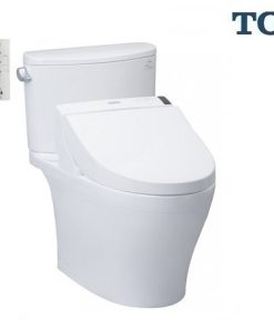 Bàn cầu 2 khối nắp rửa điện tử Washlet Toto CS767RW6 (CS767W6)